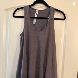 Wilt XS Drapey Tank Top In Greyish Purple